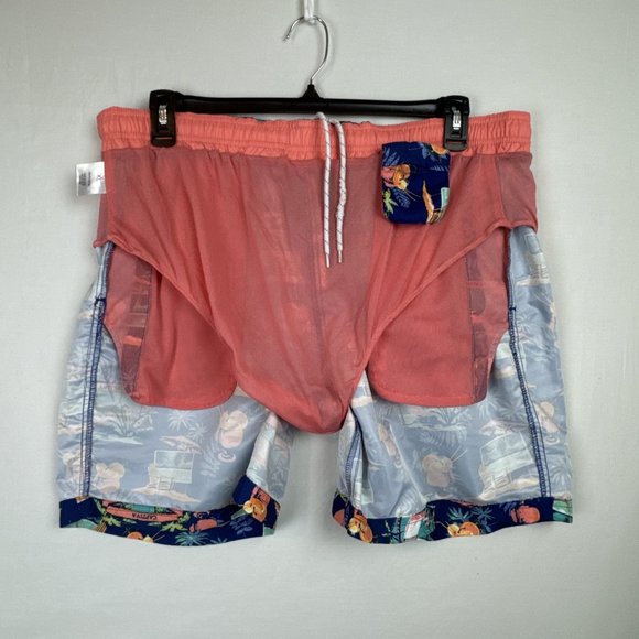 Boca Classics Men's XL Swim Trunks hawaiian tropical beach vacation travel luau - Picture 4 of 16